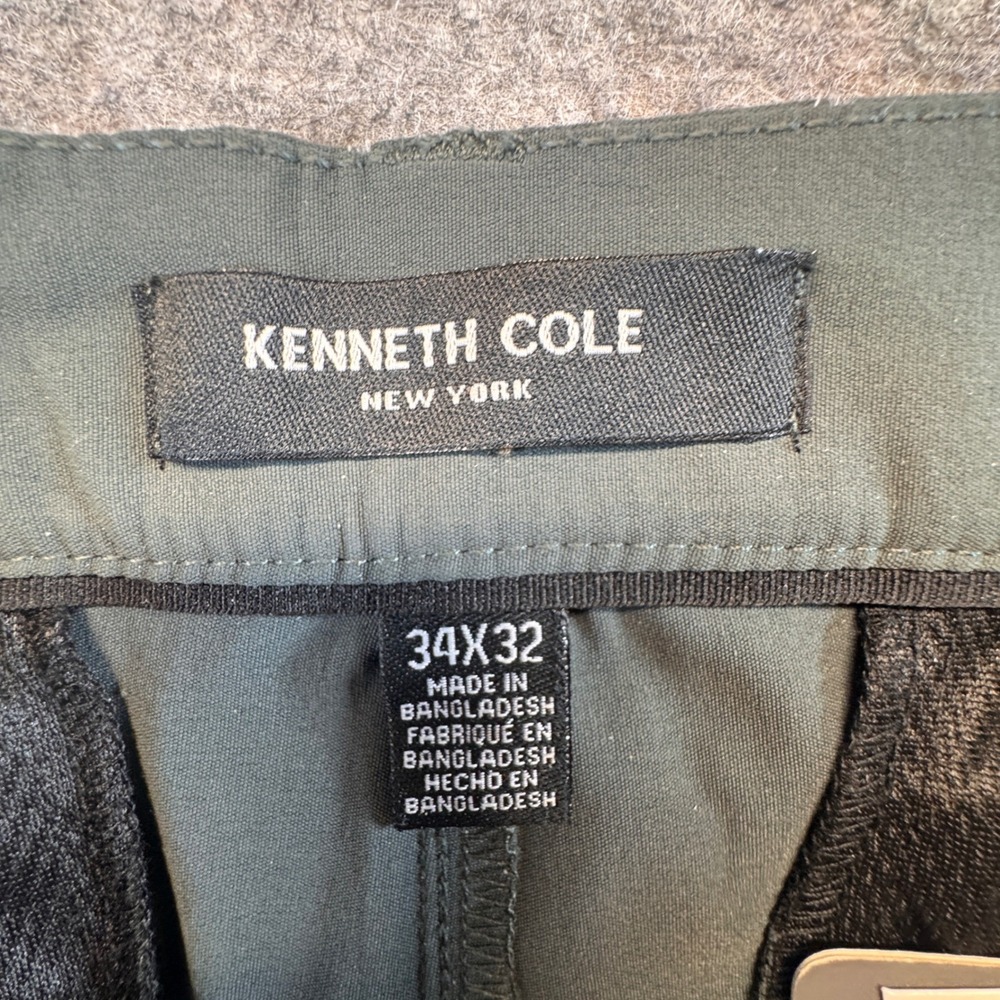 Kenneth Cole Smoked Spruce Tapered Fit Workout Pants Mens 34x32 K09D82SSUB6 NWT - Picture 4 of 12